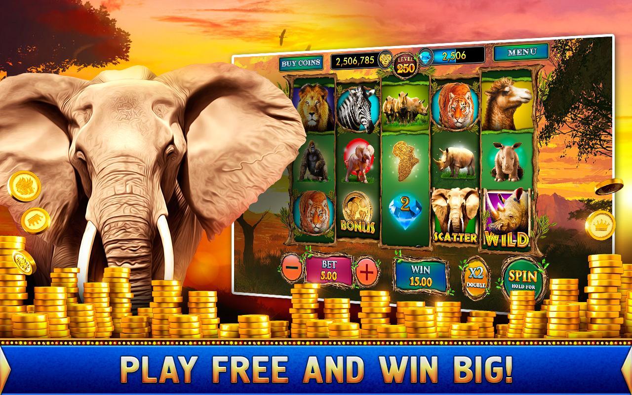 Golden Rhino Safari Slots