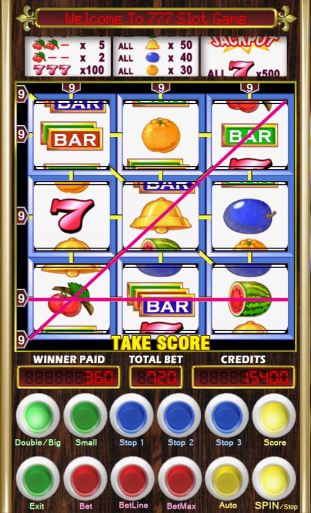 777 Fruit Slot Machine Cherry Master