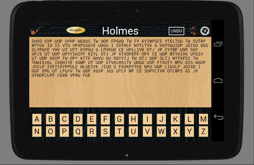 Holmes Cryptic Cipher Puzzle