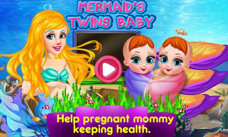 Mermaid's Twins Baby-Preganant