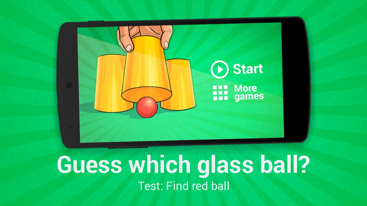 Test: Find the red ball