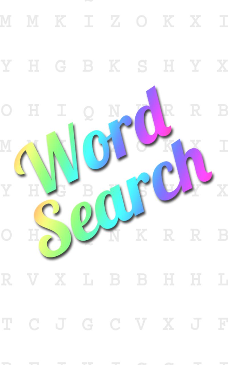 Word Search Colorful+Puzzles