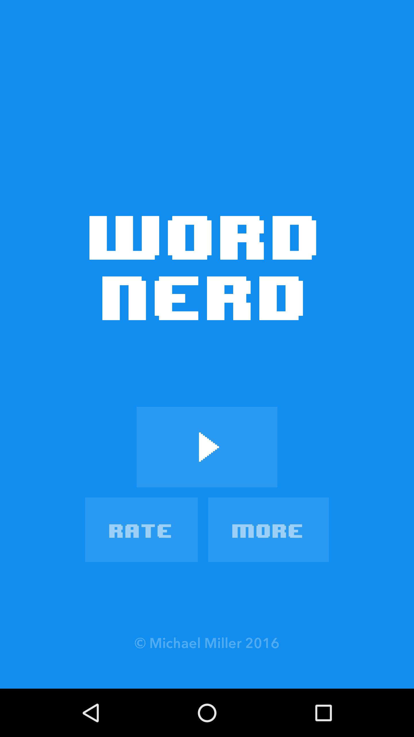 Word Nerd - Rhyming Game