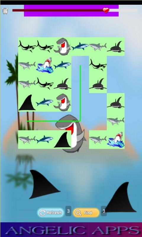 Shark Match Game for Kids Free