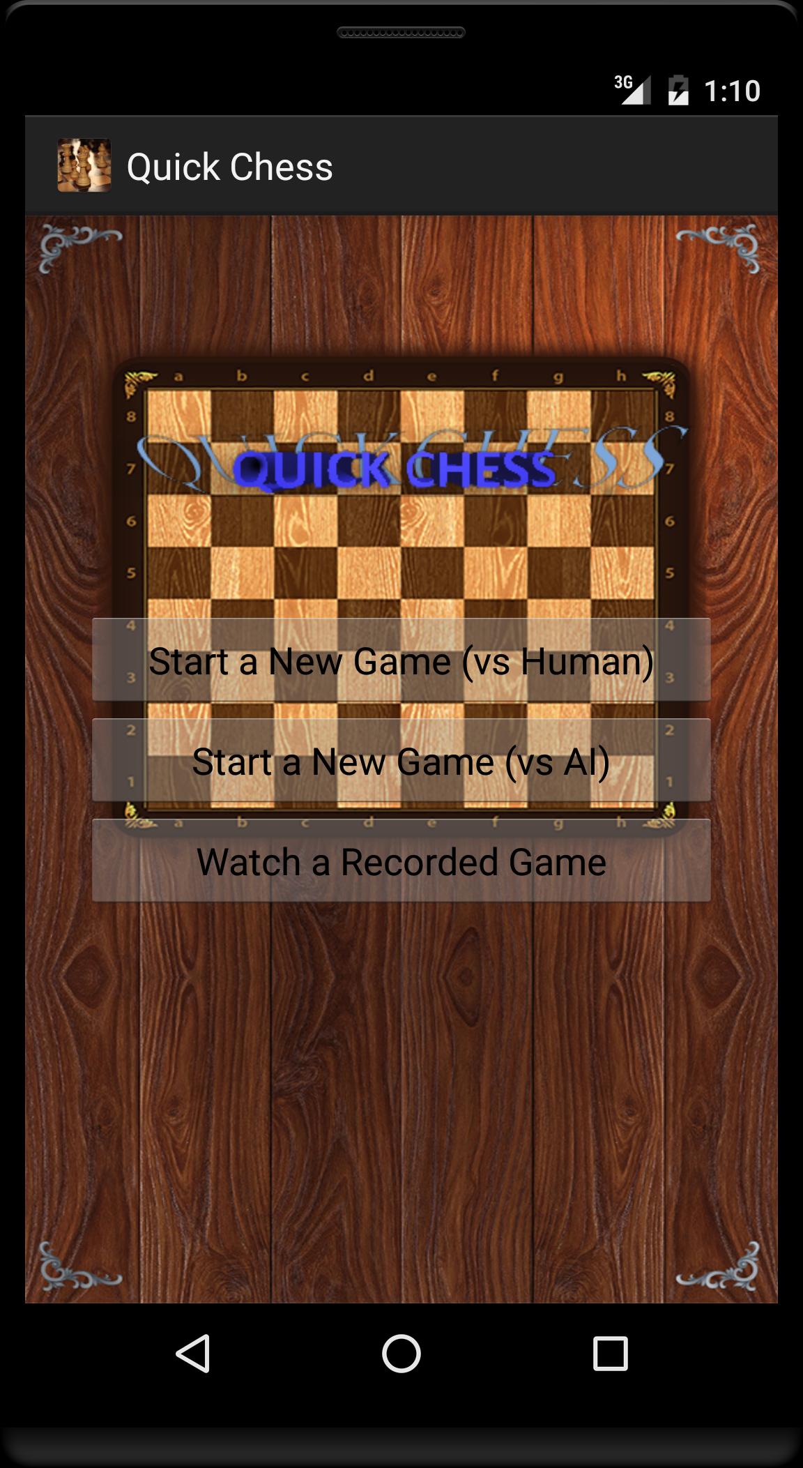 Quick Chess