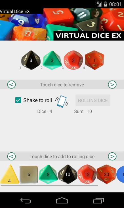 Virtual Dice EX