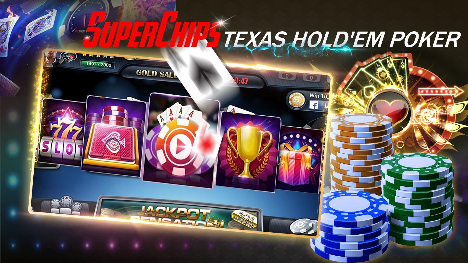 Super Chips Texas Holdem poker