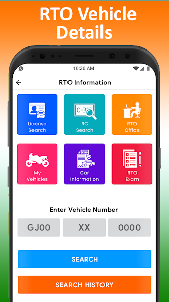 Vehicle Info - Bharat RTO App