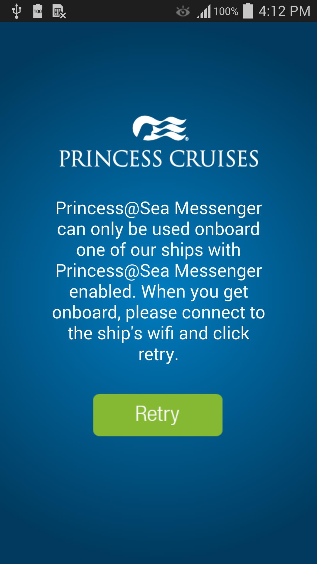 Princess Cruises Messenger