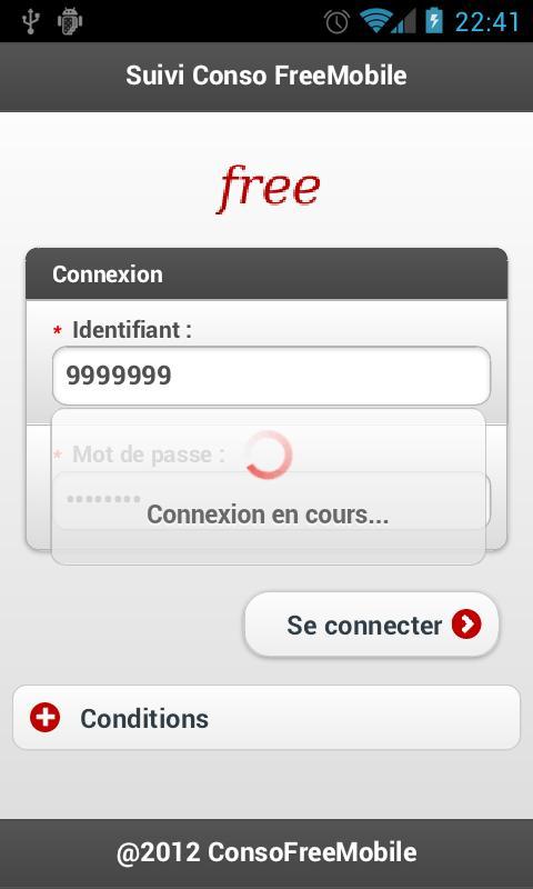 Suivi Conso Free Mobile