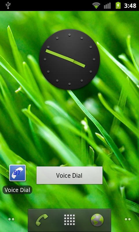 Bluetooth Voice Dial Widget