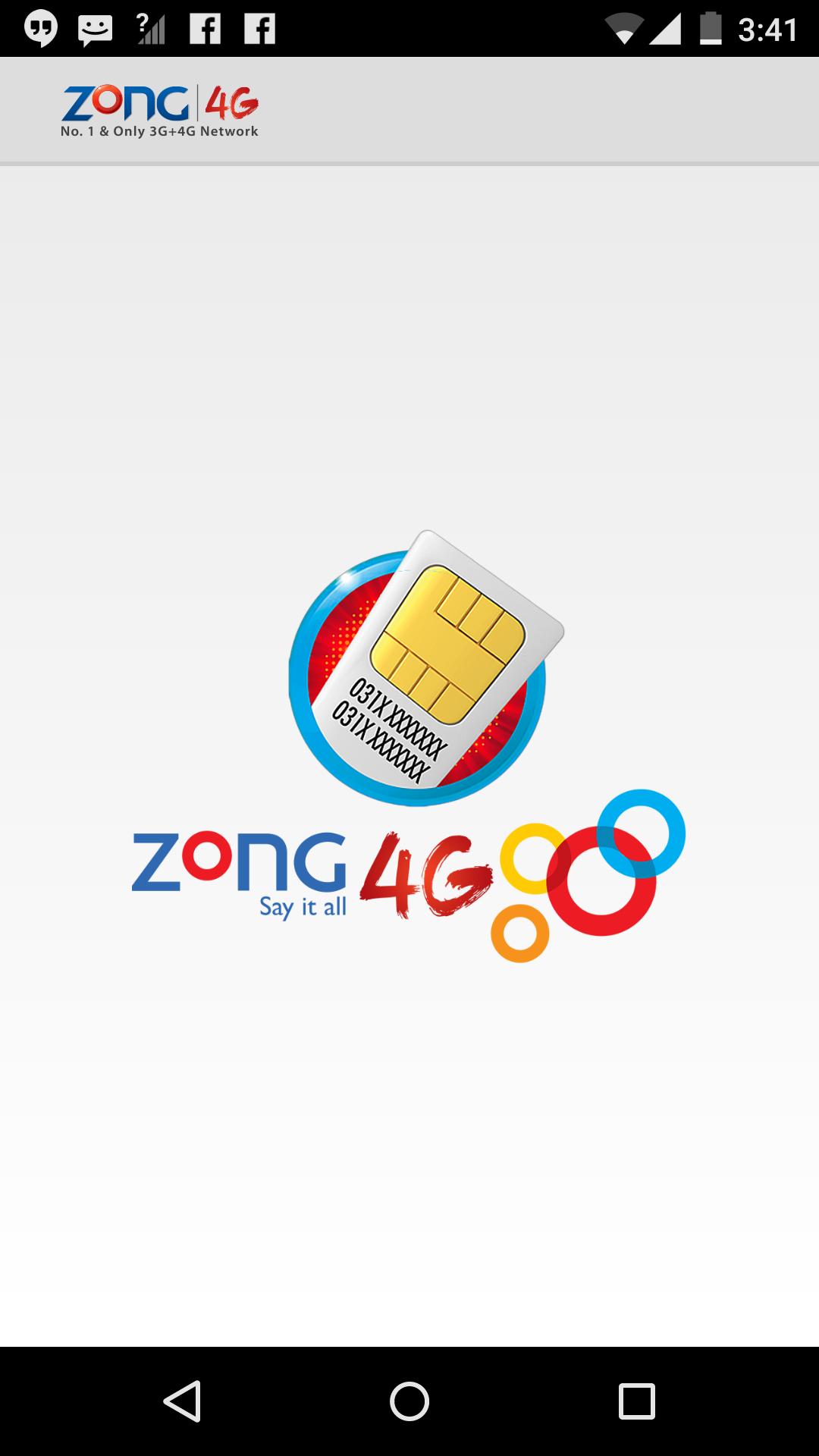 ZONG Doosra Number