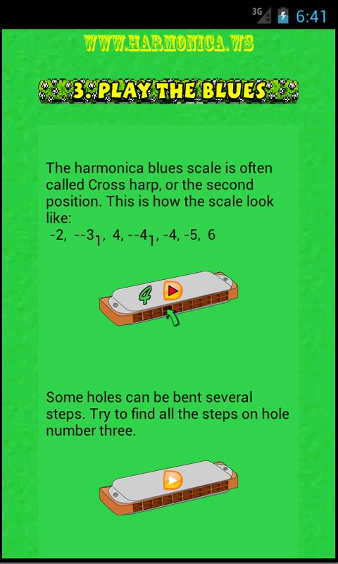 the Harmonica App