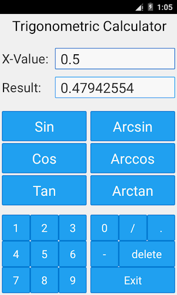 Trigonometric Calculator