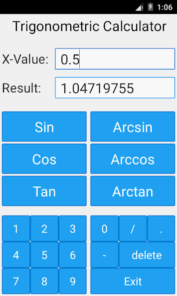 Trigonometric Calculator