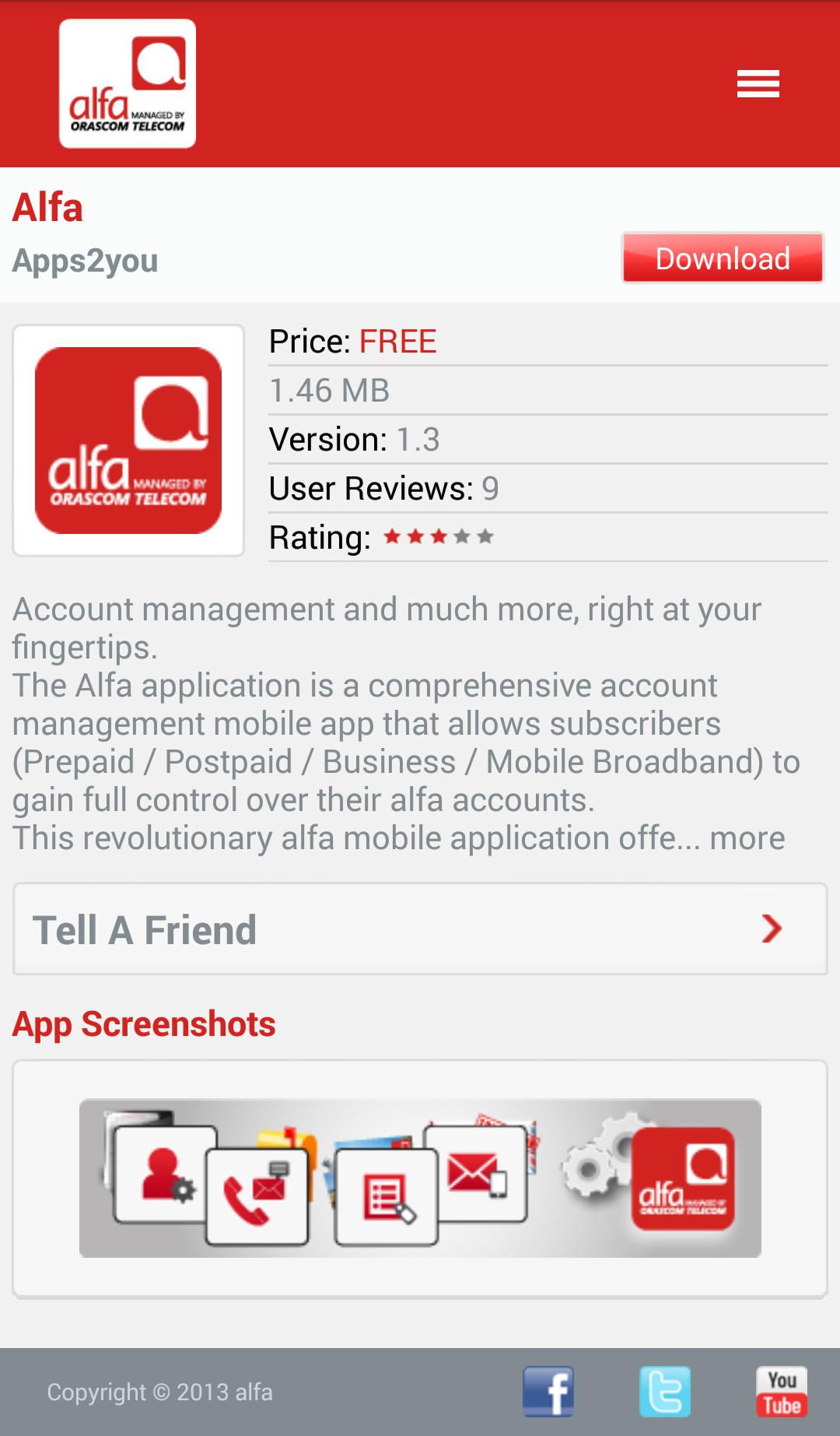 Alfa App Store