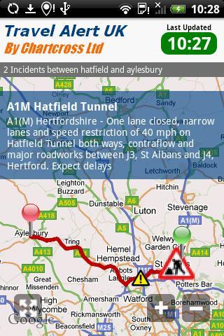 Traffic & Travel Alert UK