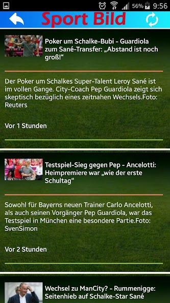 Sportpresse Sportnachrichten