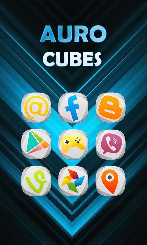 Auro Cubes - Solo Launcher Theme