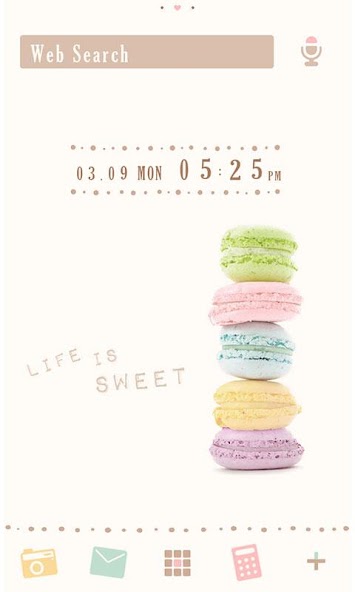 Sweet Wallpaper-Macarons!-