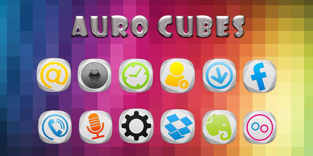 Auro Cubes - Solo Launcher Theme