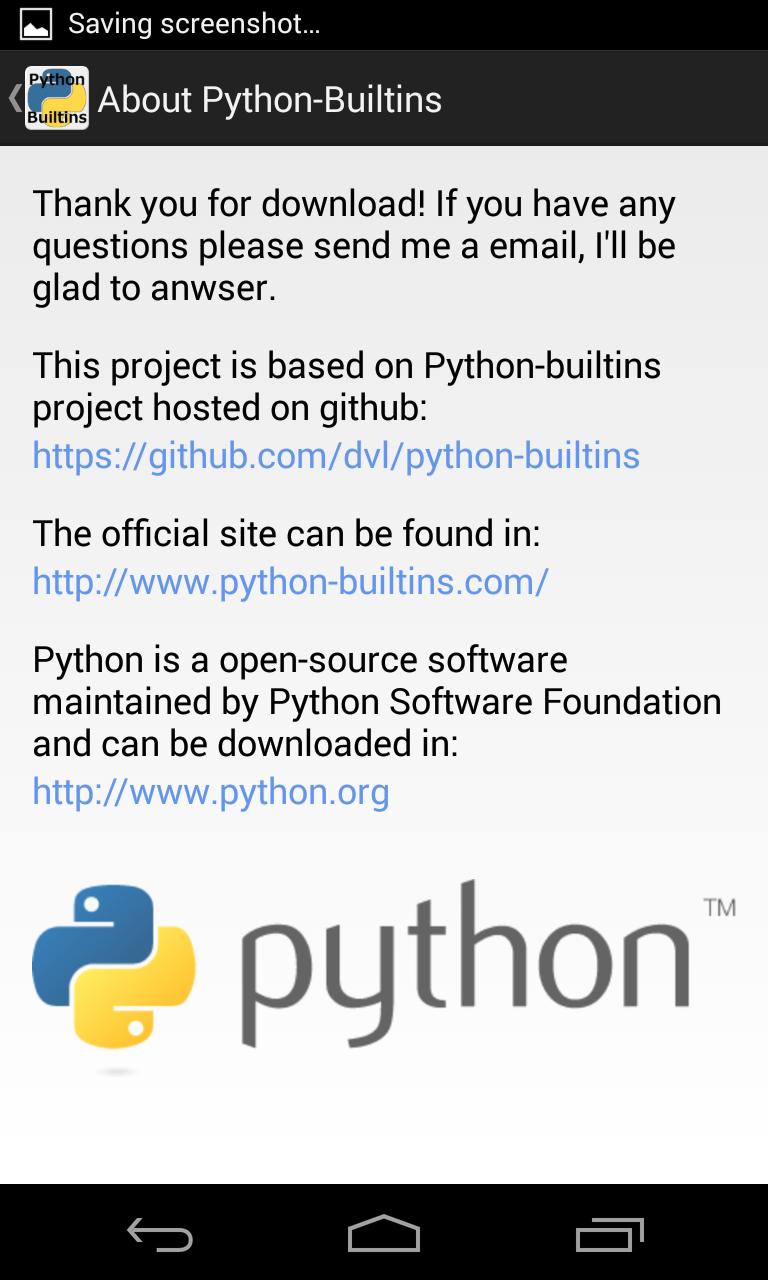 Python Builtins