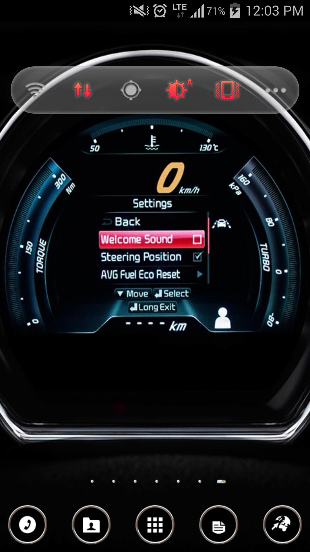 Kia Quick Switch Widget