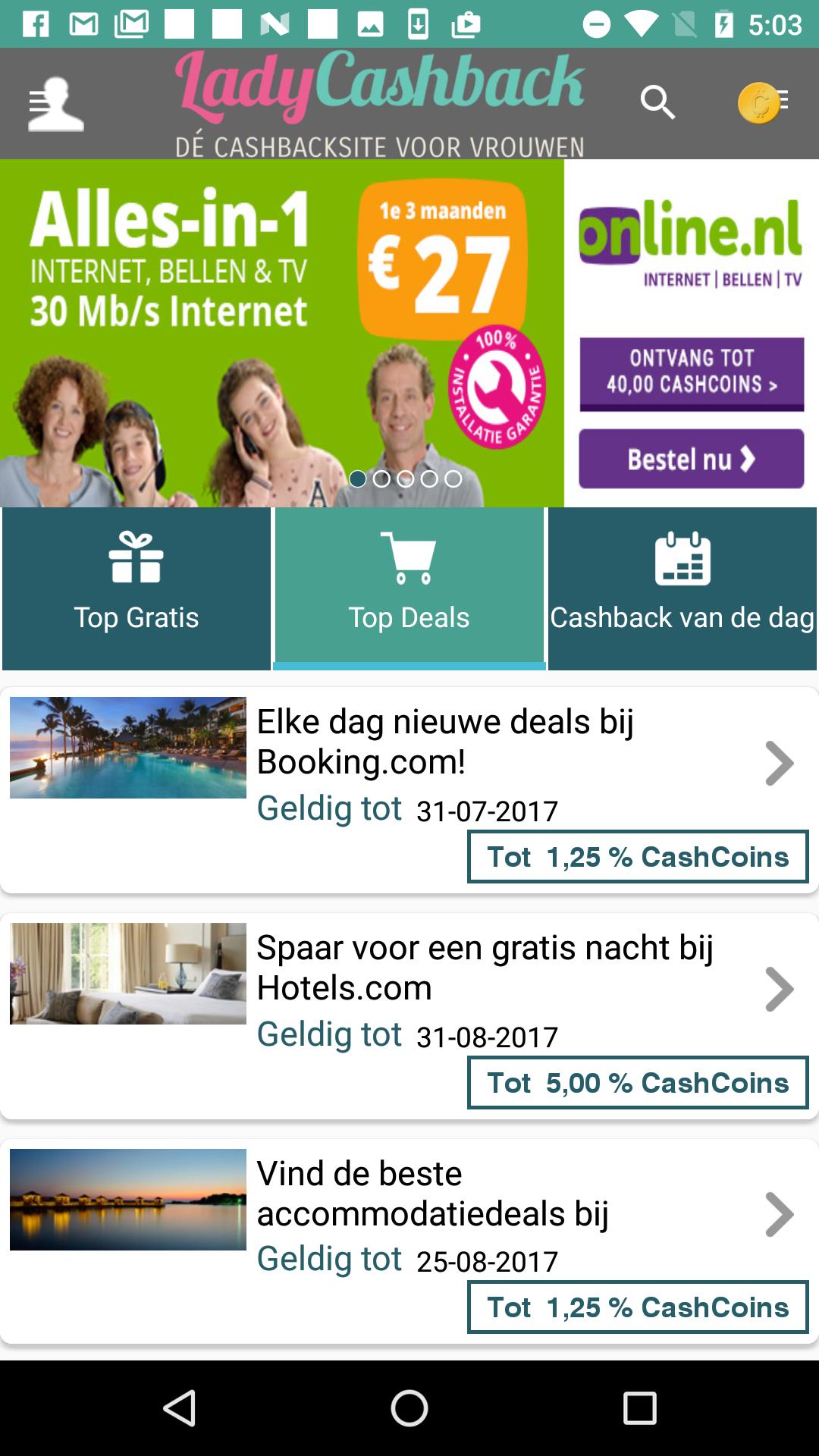 LadyCashback.nl