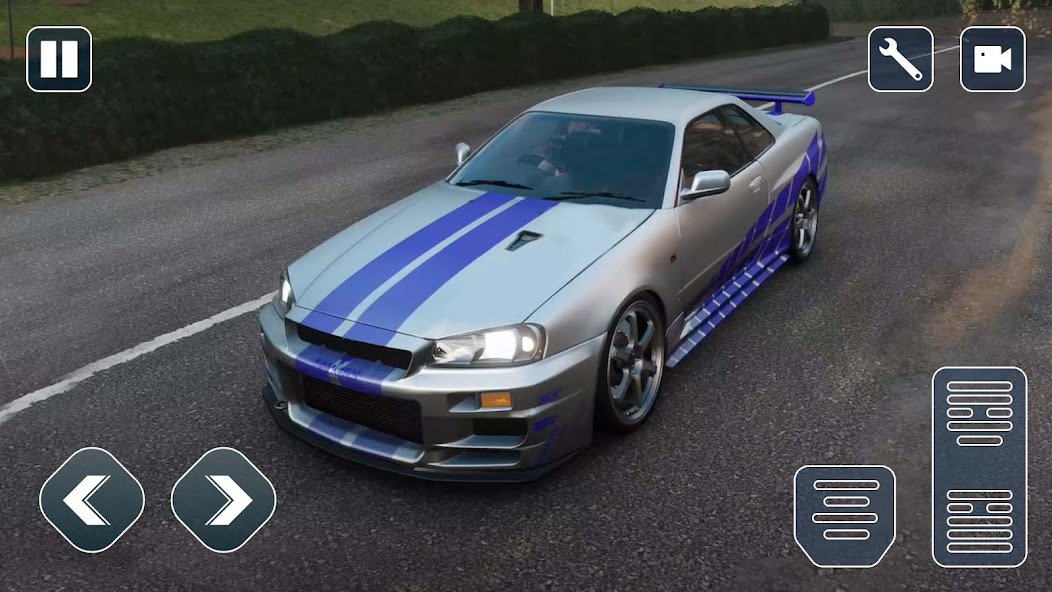 Sport Car Skyline GT-R Race