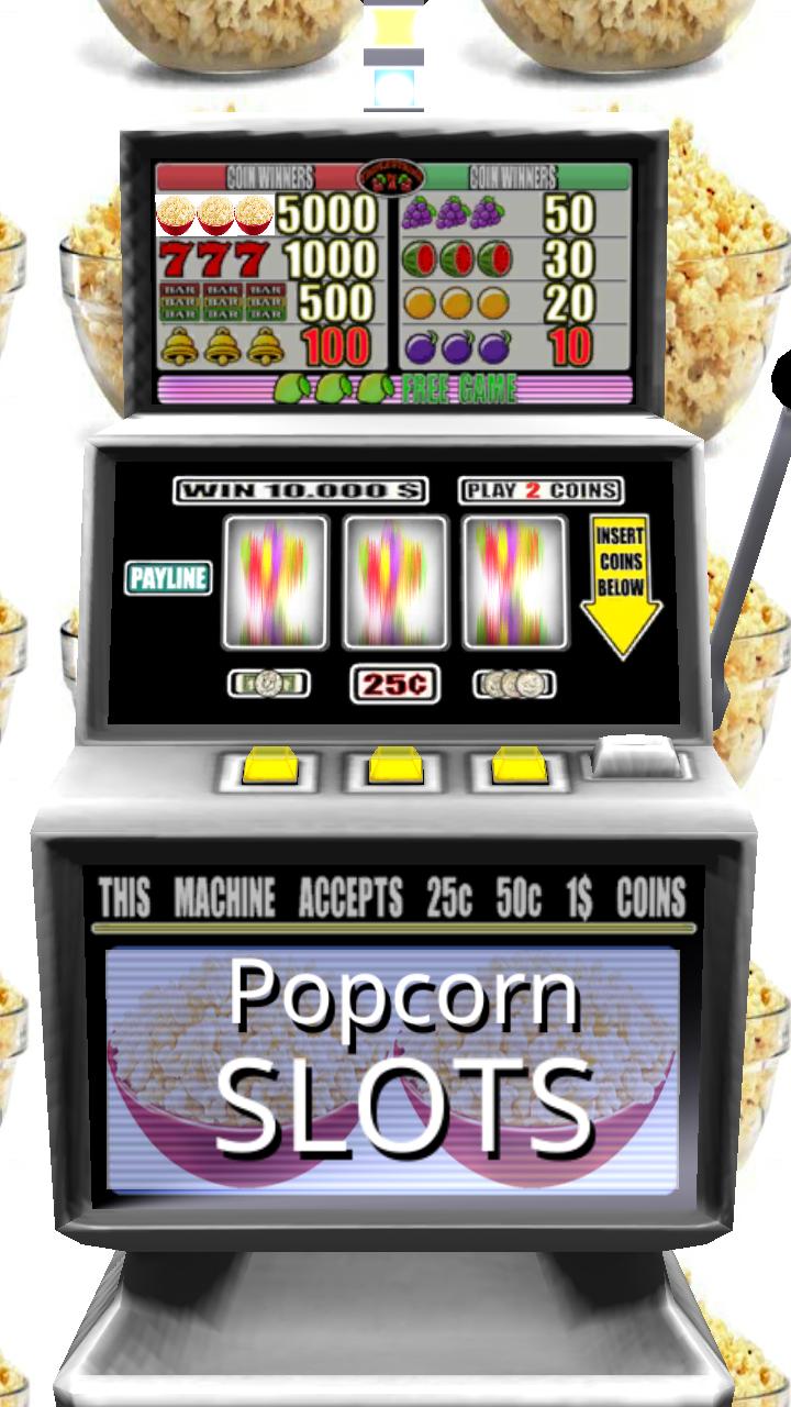 3D Popcorn Slots - Free