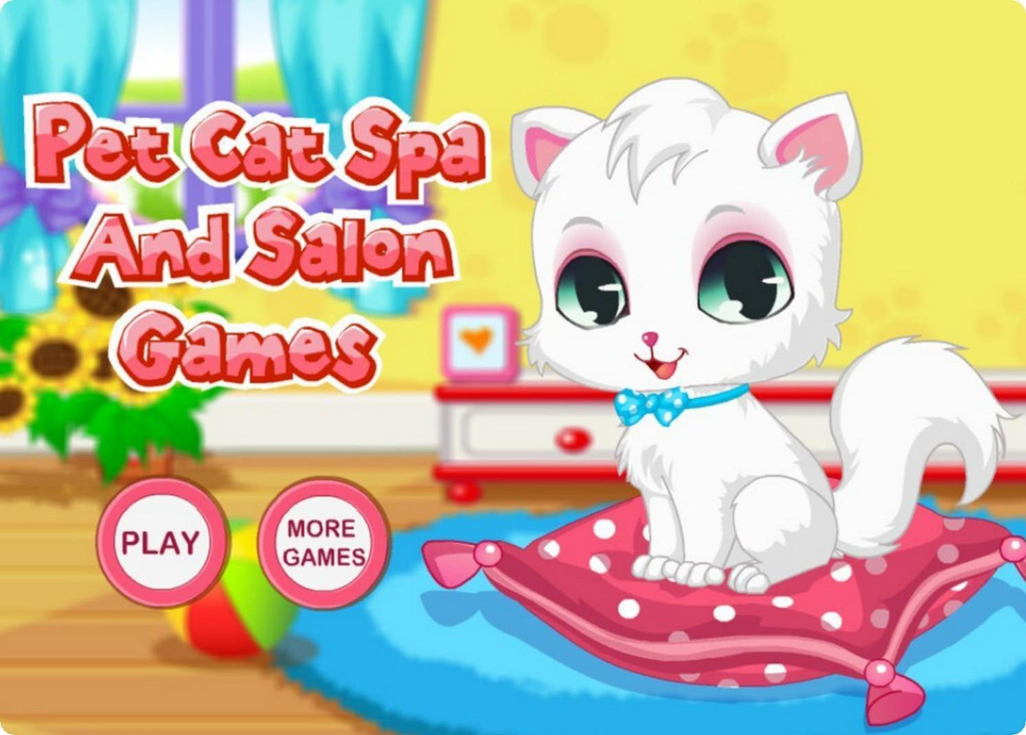 Pet Cat Spa And Salon Games HD