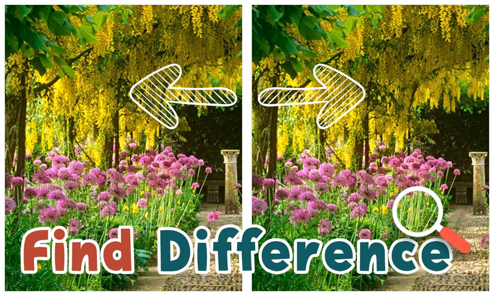 Find Differences Garden