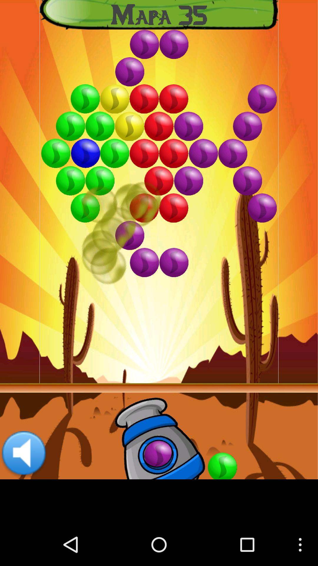 Bubble Shooter Desert