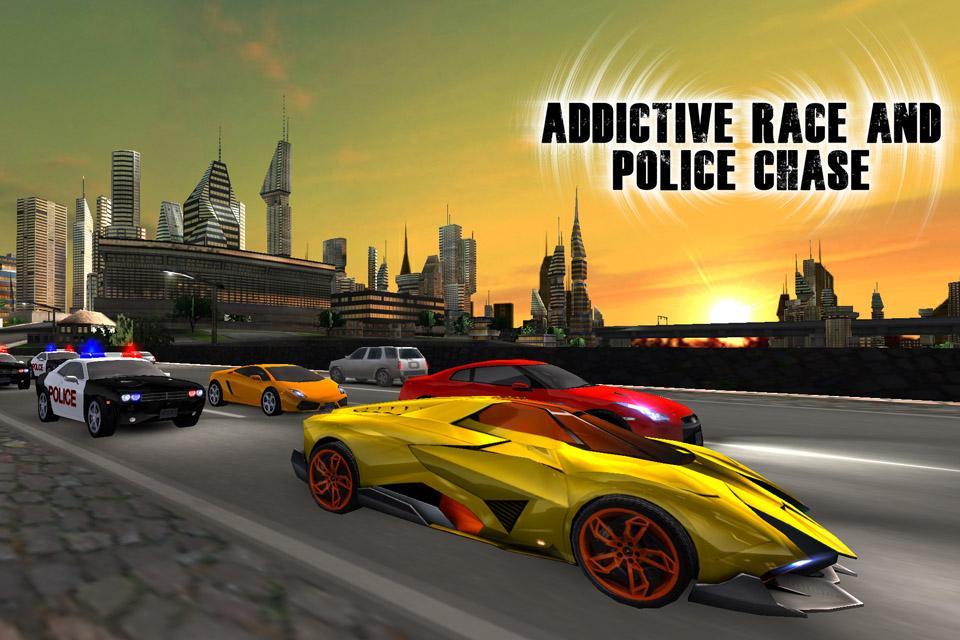 Addictive Race & Police Chase