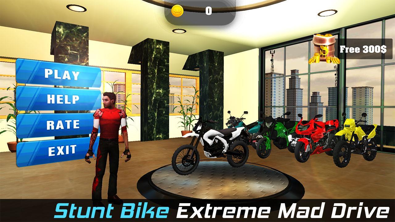 Stunt Bike Extreme Mad Drive