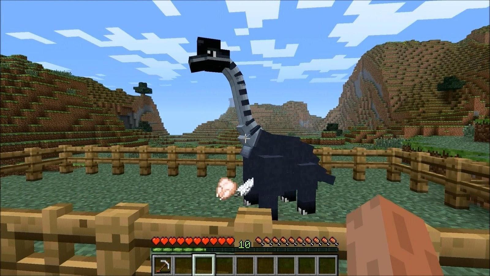 Dinosaur Mods for mcpe