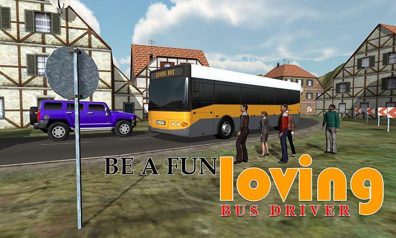 School Bus Simulator: Uphill