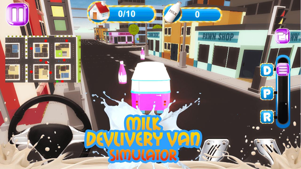 Milk Delivery Van Simulator 3D