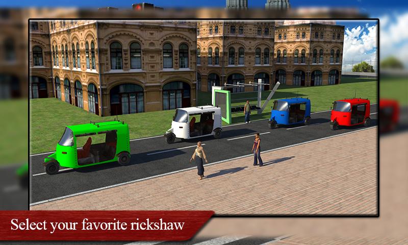 Auto Rickshaw Driver Simulator