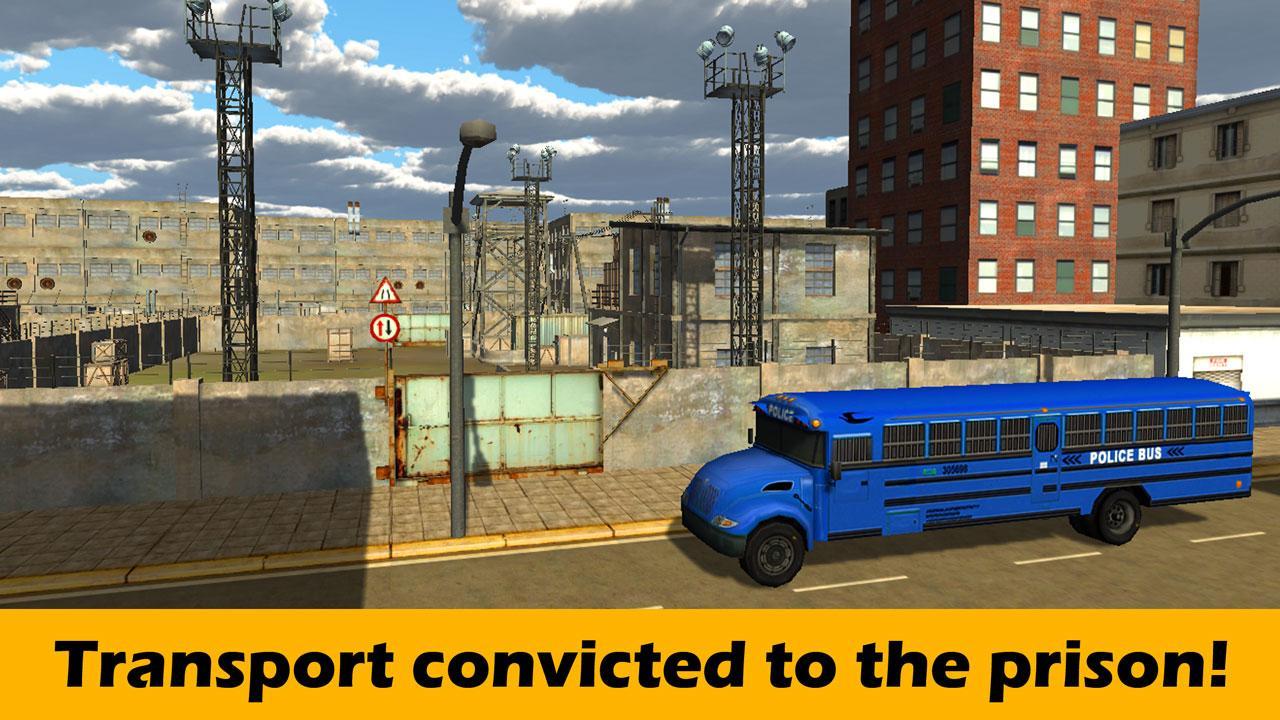 Police Bus Driver 3D: Prison