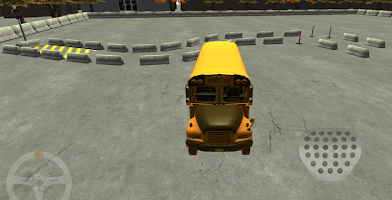 School Bus License 3D