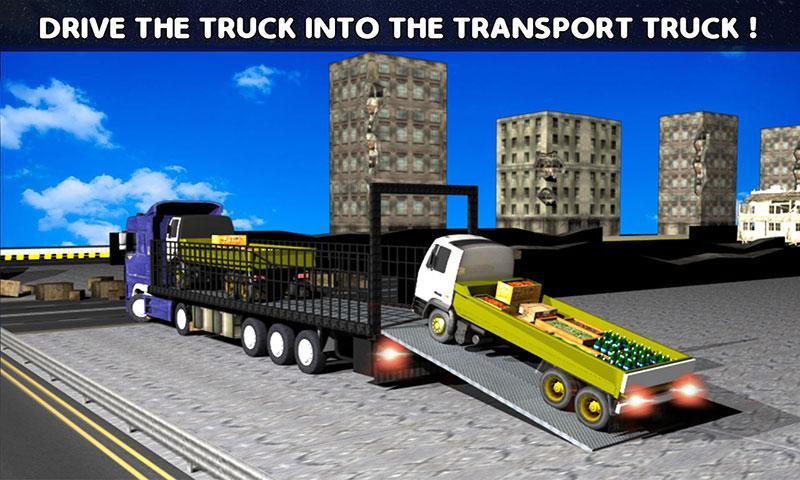 Transport Truck: Relief Cargo