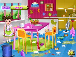 Kids House Clean Games