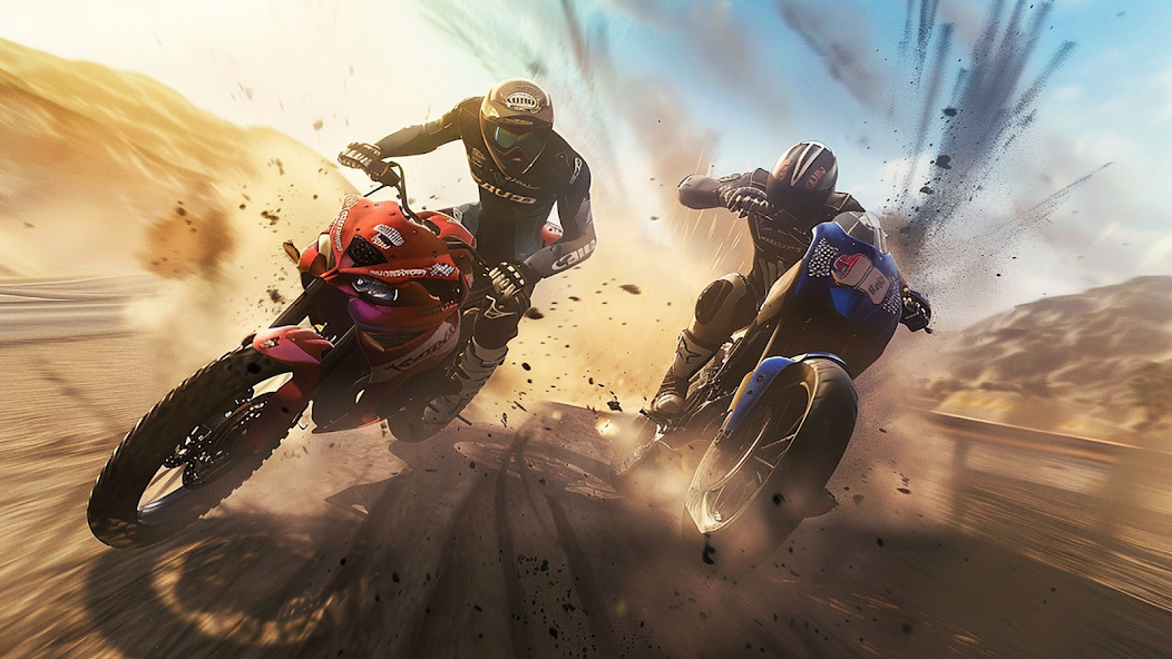 Highway Bike Attack Race Game