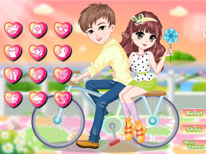 Bicycle trip with love