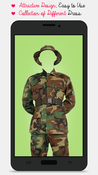 Army Suit Photo Montage