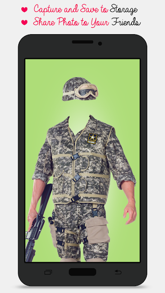 Army Suit Photo Montage