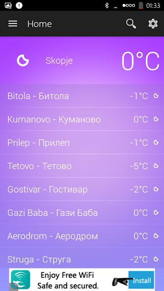 Macedonia Weather