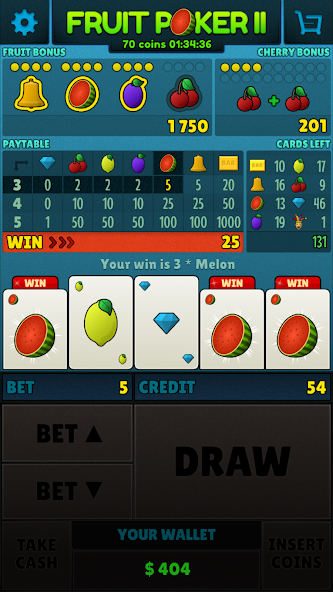 Fruit Poker II