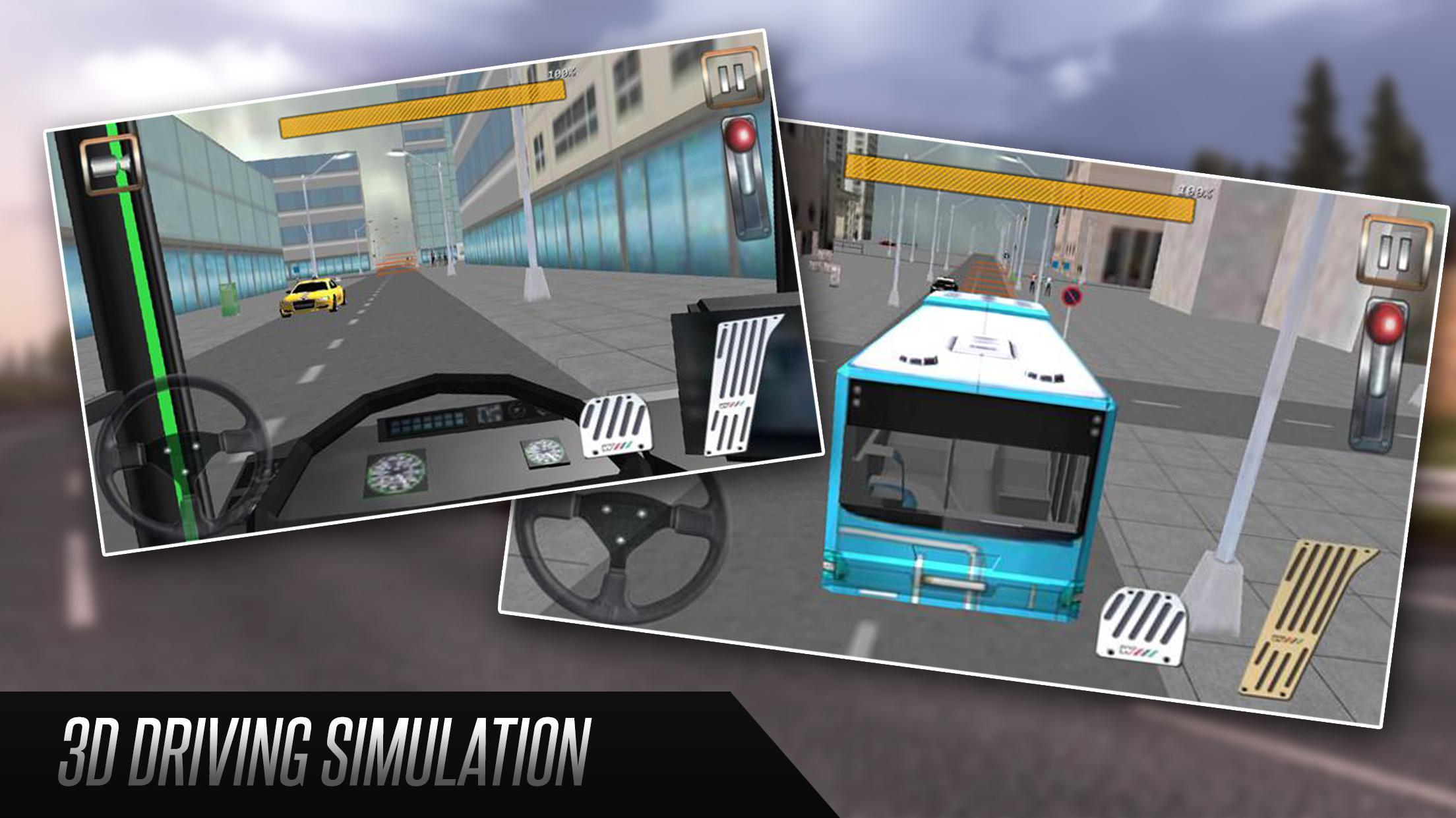 City Bus Driving Simulator +18: Real Bus Driver 3D